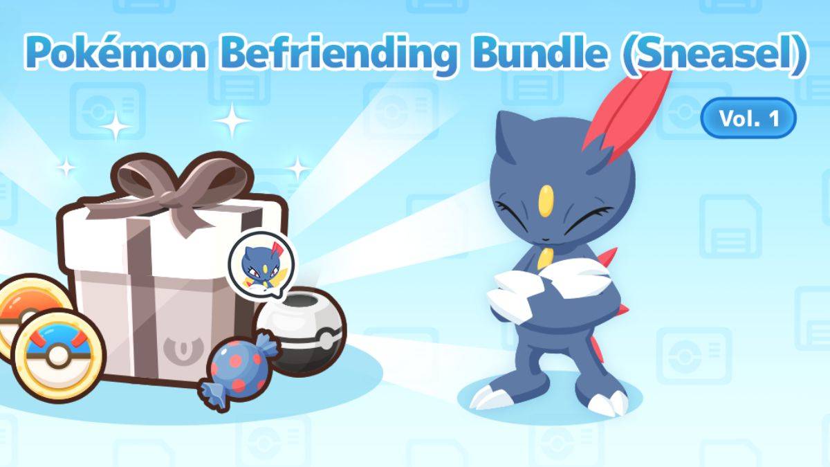 Sneasel Befriending Bundle in Pokémon Sleep