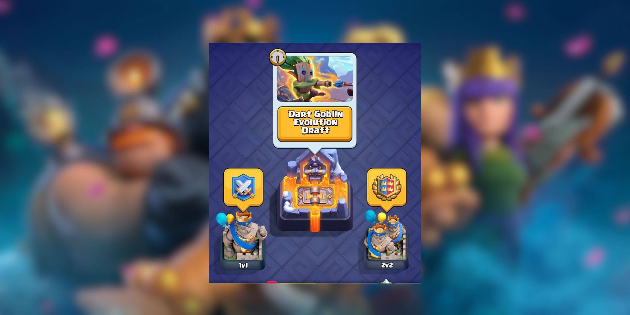 Guía de evolución de Dart Goblin presentado para expertos Clash Royale jugadores