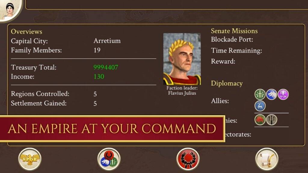 Feral Interactive Releases Imperium Update for ROME: Total War