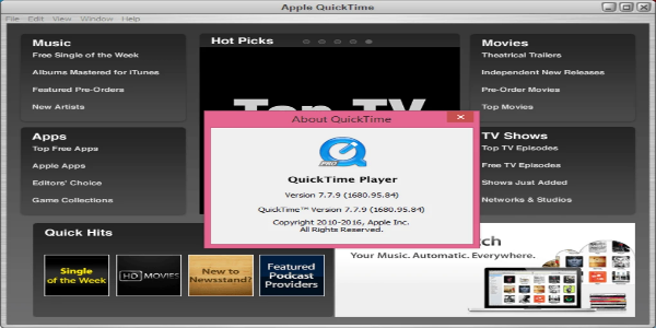 QuickTime স্ক্রিনশট 1