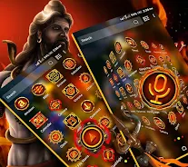 Lord Shiva Launcher Theme ဖန်သားပြင်ဓာတ်ပုံ 2