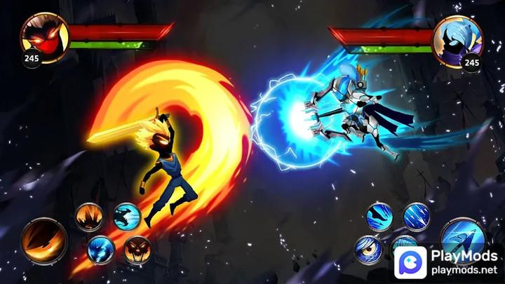 Stickman Legends: Shadow Fight Offline Sword Game ảnh chụp màn hình 1