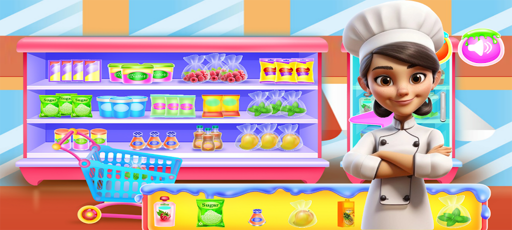 cooking game dessert maker ဖန်သားပြင်ဓာတ်ပုံ 1