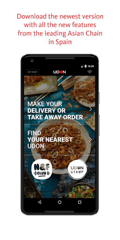 UDON – Delivery and Take Away screenshot 1