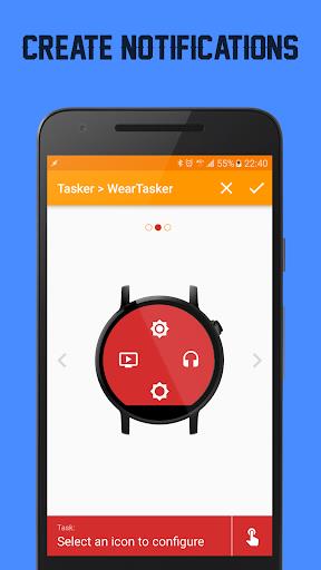 WearTasker - Tasker for Wear captura de pantalla 