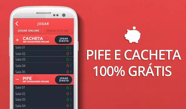 PifeON - Pife e Cacheta online স্ক্রিনশট 2