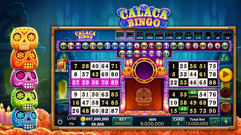 Calaca Bingo-TaDa Games স্ক্রিনশট 1