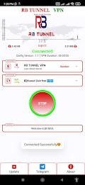 RB TUNNEL VPN ဖန်သားပြင်ဓာတ်ပုံ 1