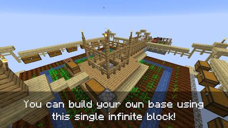 One block survival for MCPE Screenshot 4