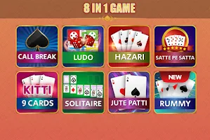 Call Break Ludo & Gin offline স্ক্রিনশট 4