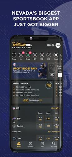 William Hill Nevada Sportsbook Screenshot 1