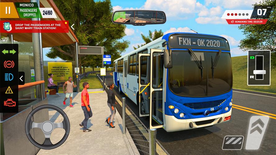 City Bus Simulator : Bus Games स्क्रीनशॉट 2