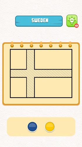 Flag Painting Puzzle captura de pantalla 