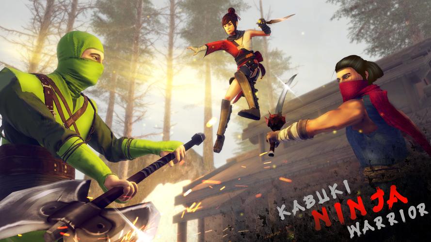 Ninja Shadow Fighting Games 3D Скриншот 2