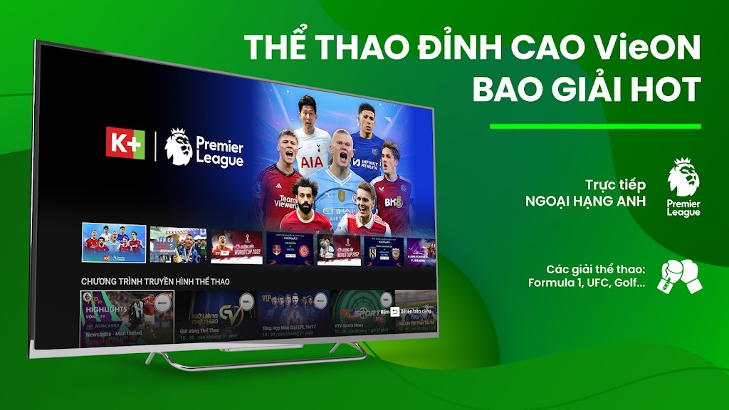 VieON for Android TV स्क्रीनशॉट 3
