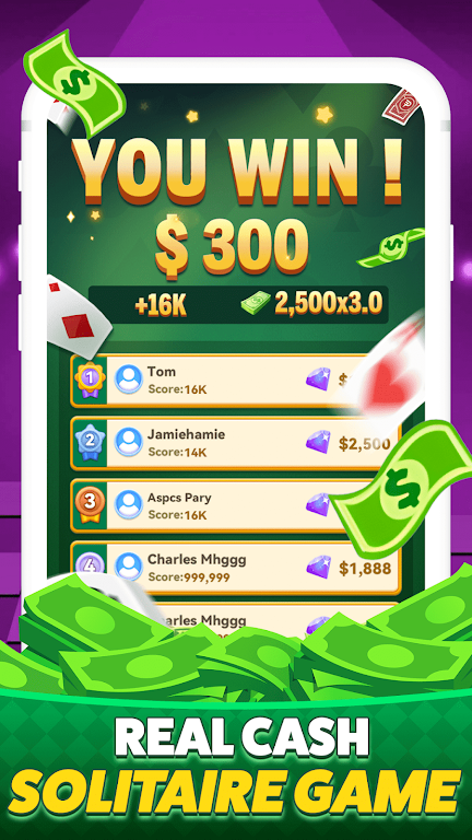 Solitaire Clash-Win Cash应用截图第3张
