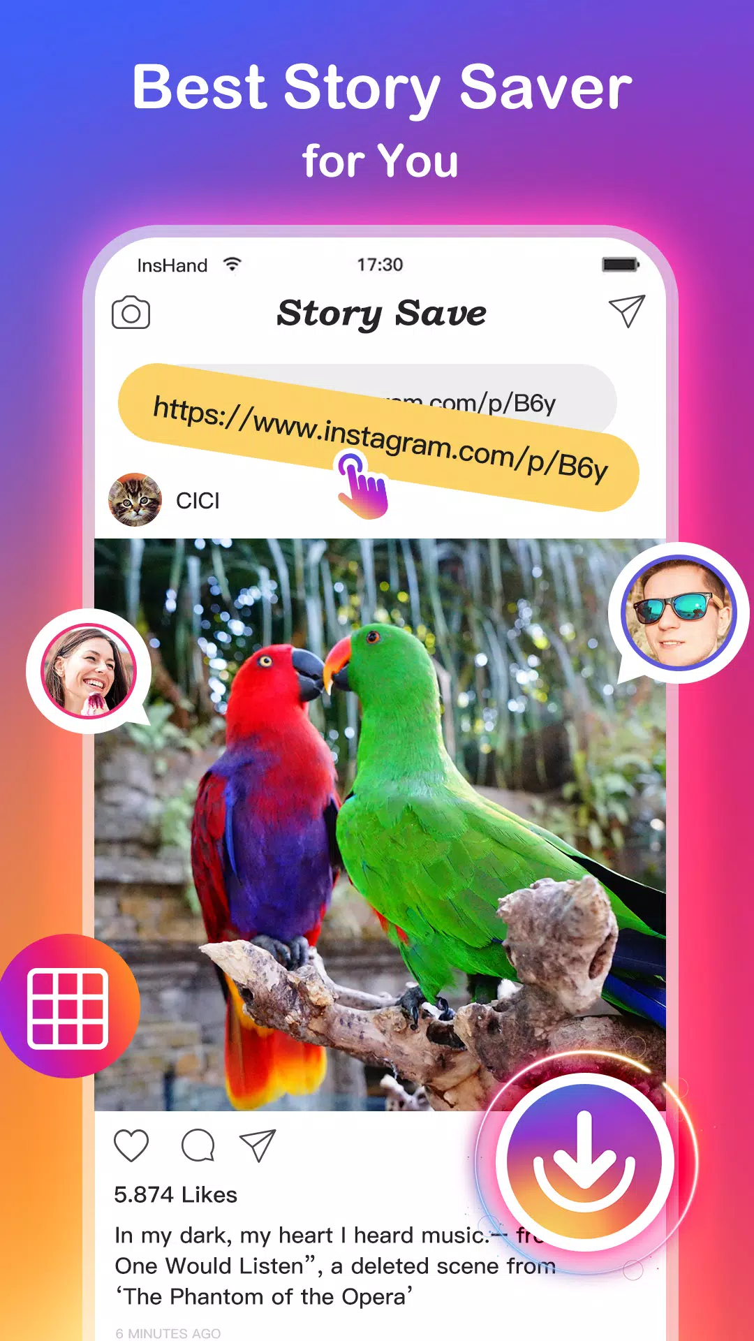SaveIG for Instagram - Save videos reels photos应用截图第1张