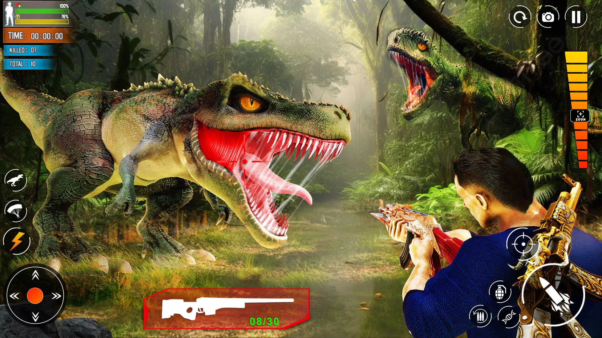 Wild Dinosaur Hunting Games स्क्रीनशॉट 4
