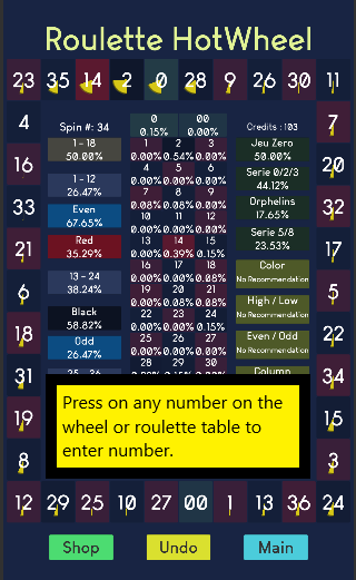 Roulette Hot Wheel screenshot 3