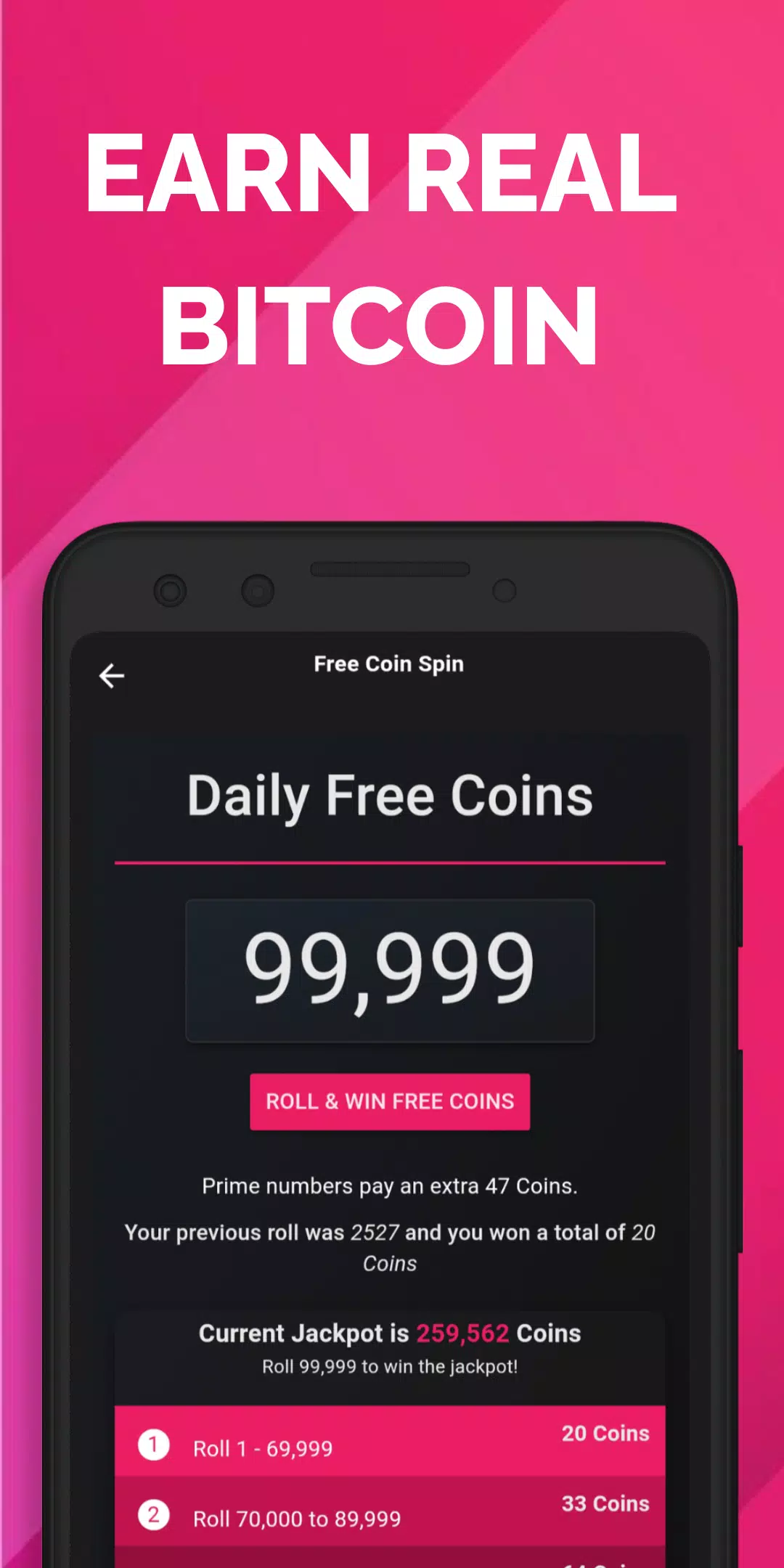 Cointiply - Earn Real Bitcoin экрана 1