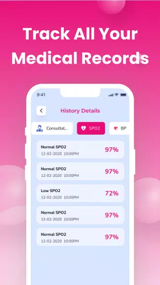 Screenshot Sanket Life-ECG,Stress,Fitness 4