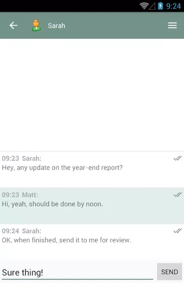 Screenshot Softros LAN Messenger 2