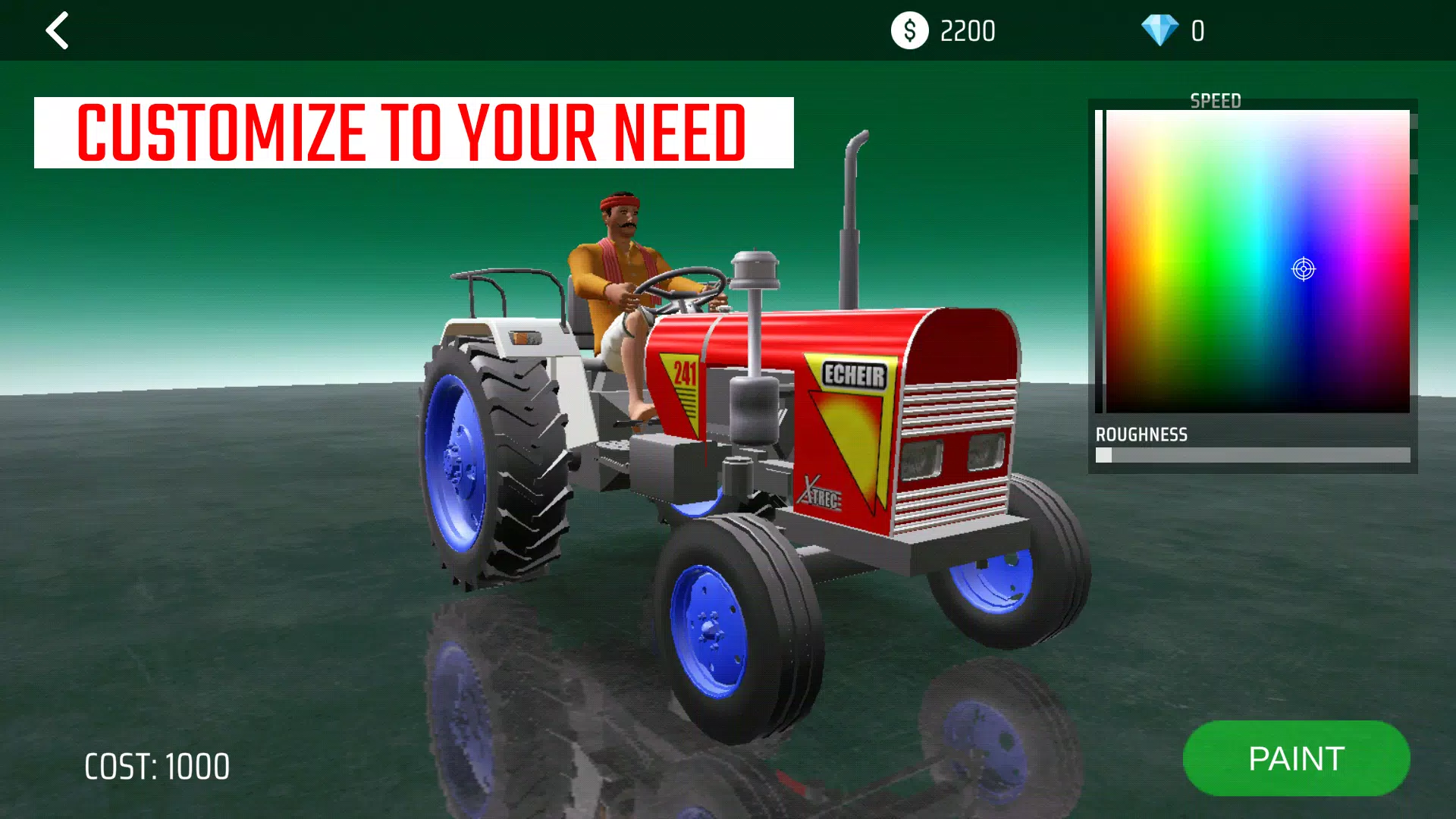 Indian Tractor PRO Simulation ảnh chụp màn hình 3