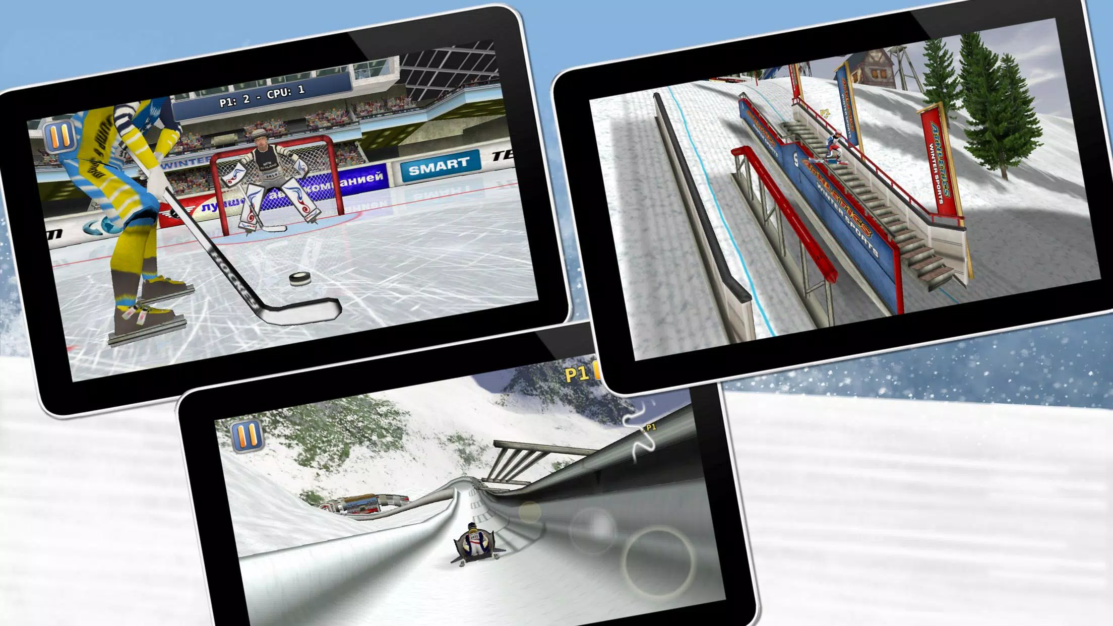 Athletics 2: Winter Sports captura de pantalla 