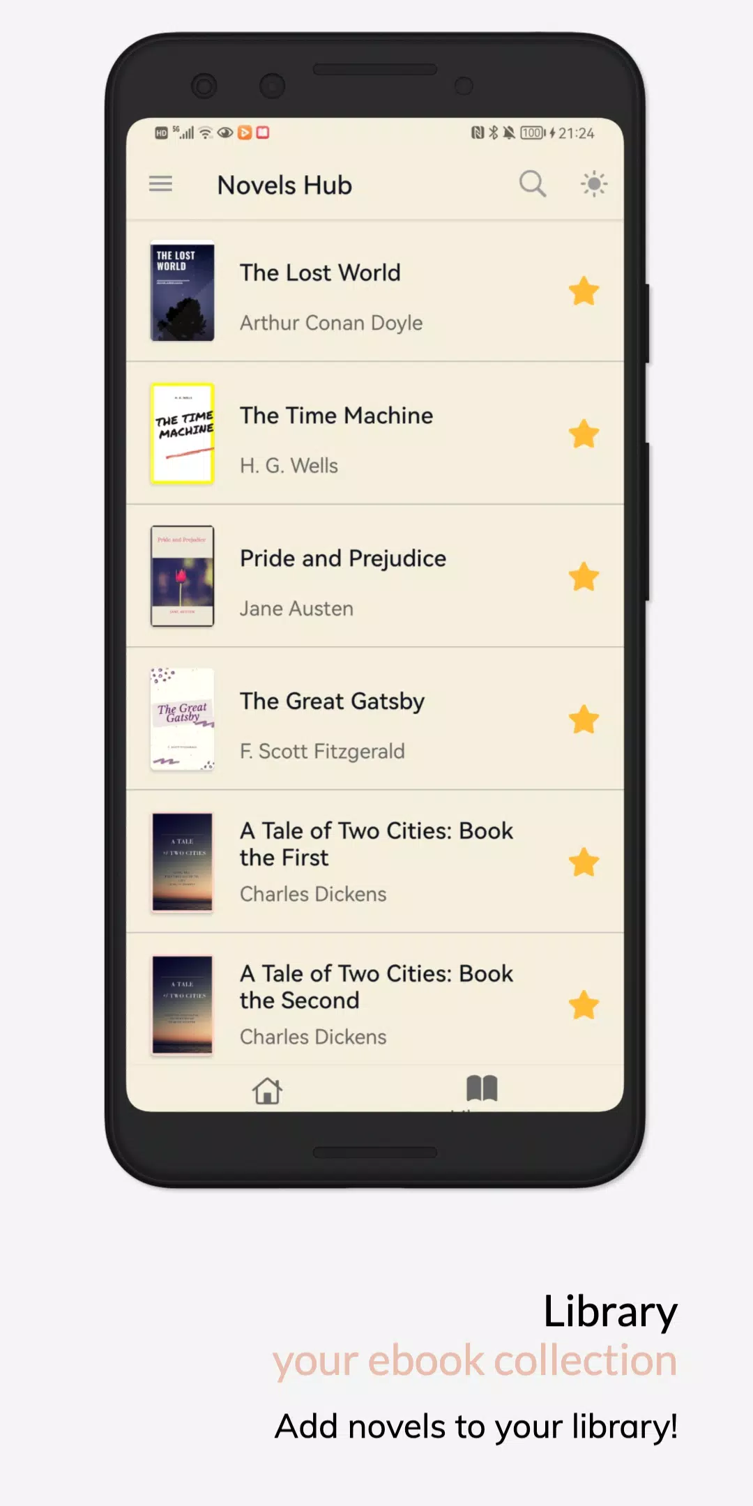 Screenshot ClassicReads: Novels & Fiction 4