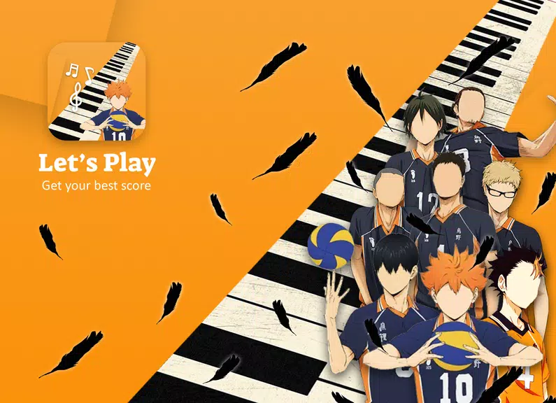 Game Haikyuu Piano Tiles screenshot 1