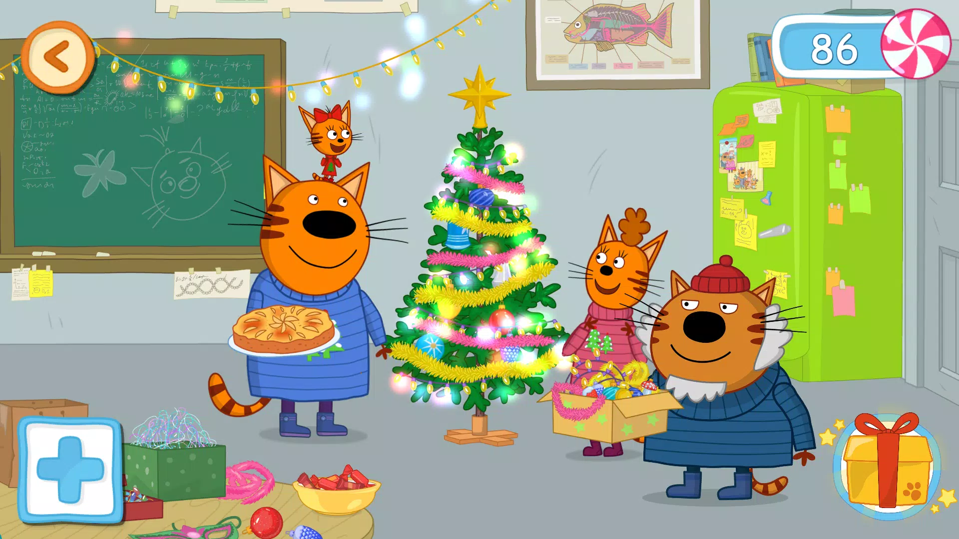 Kid-E-Cats: Winter Holidays ảnh chụp màn hình 1