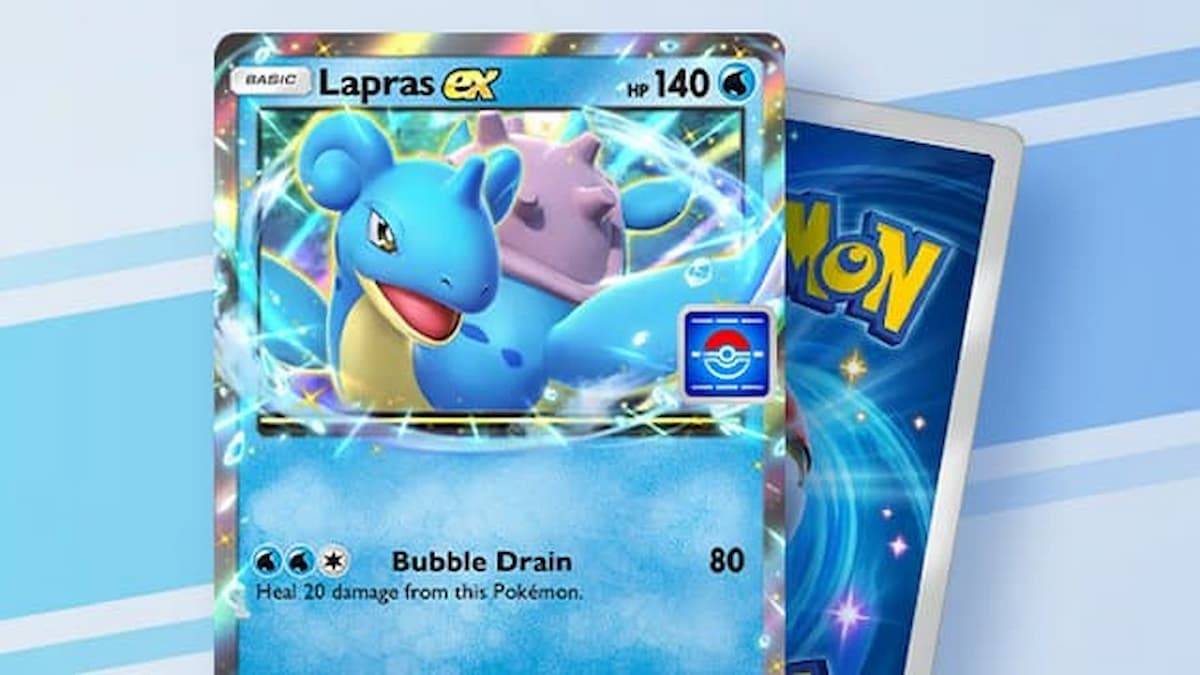 Lapras ex來到口袋妖怪TCG口袋