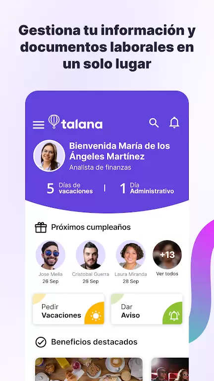 Talana Next screenshot 1