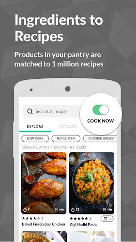 Cooklist: Pantry & Cooking App स्क्रीनशॉट 2