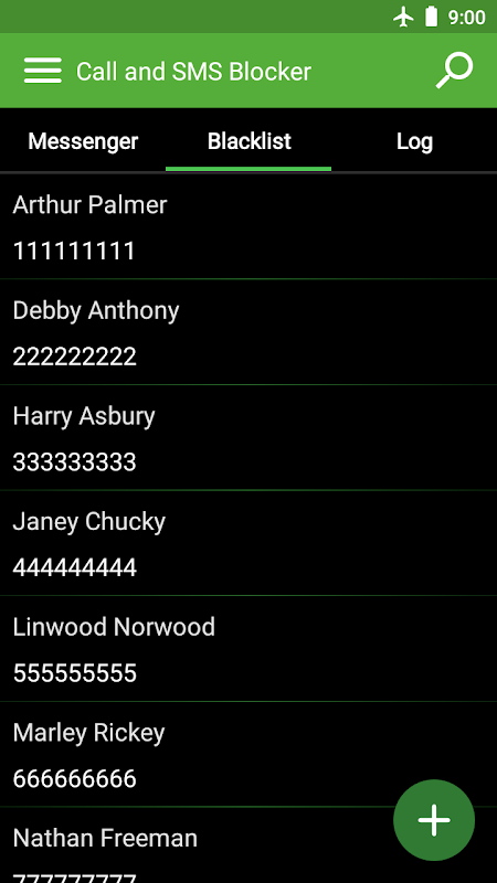 Call & SMS Blocker - Blacklist ekran görüntüsü 4