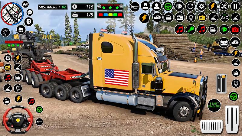 US Cargo Truck Simulator Games Captura de tela 3