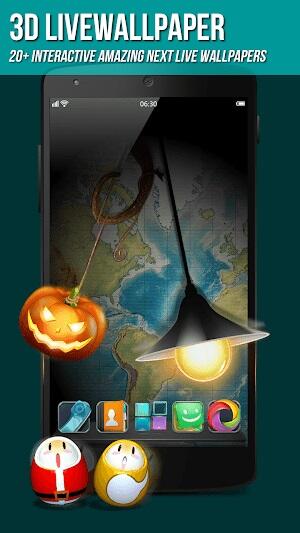 Next Launcher 3D Shell captura de pantalla 