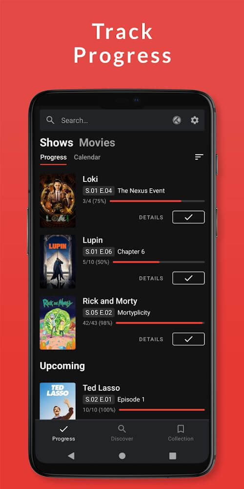 Showly: Track Shows & Movies स्क्रीनशॉट 4