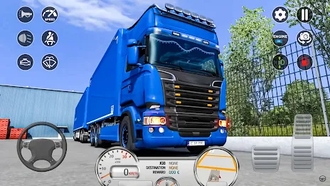 Euro Cargo Truck Simulator Pro ảnh chụp màn hình 4