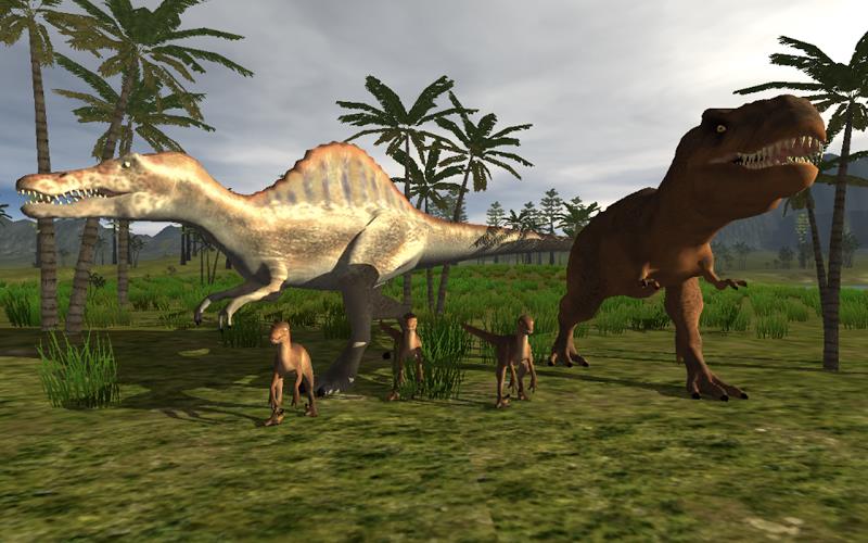 Spinosaurus simulator 2023 ekran görüntüsü 3