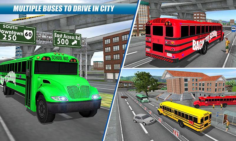 School Bus Driving Game স্ক্রিনশট 4