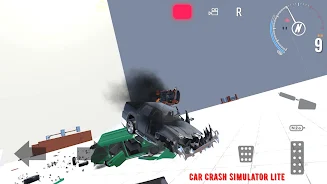 Car Crash Simulator Lite captura de pantalla 