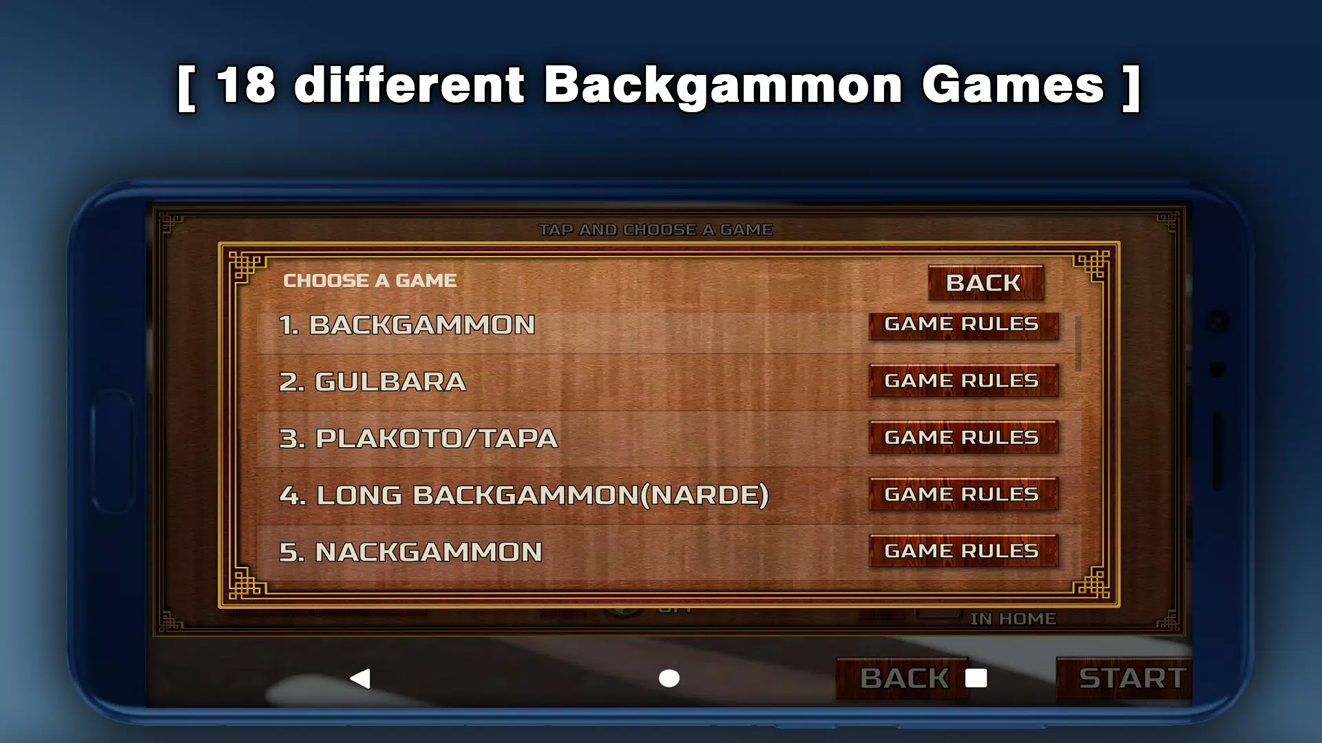 Backgammon Games : +18 zrzut ekranu 2