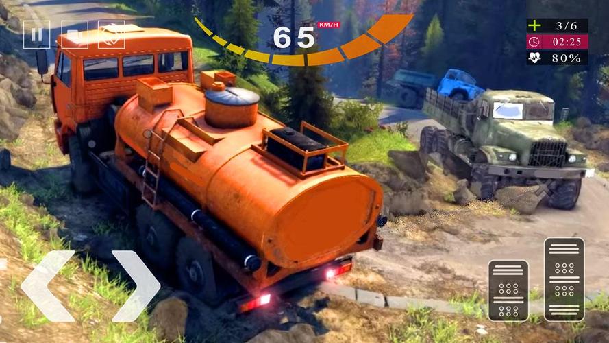 Oil Tanker Truck Games - Truck экрана 2