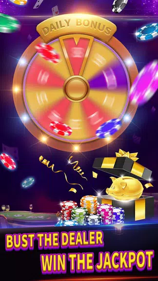 BlackJack 21 lite offline game ekran görüntüsü 3