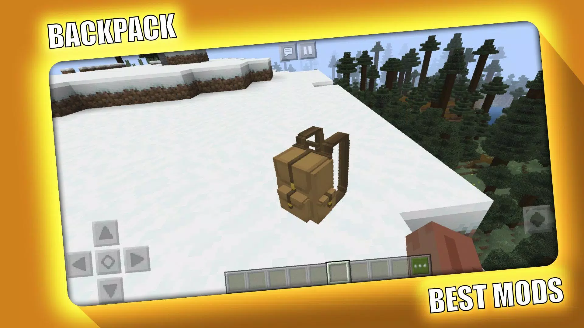 BackPack Mod for Minecraft PE zrzut ekranu 1