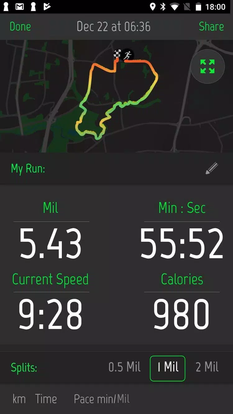Running Distance Tracker + स्क्रीनशॉट 3