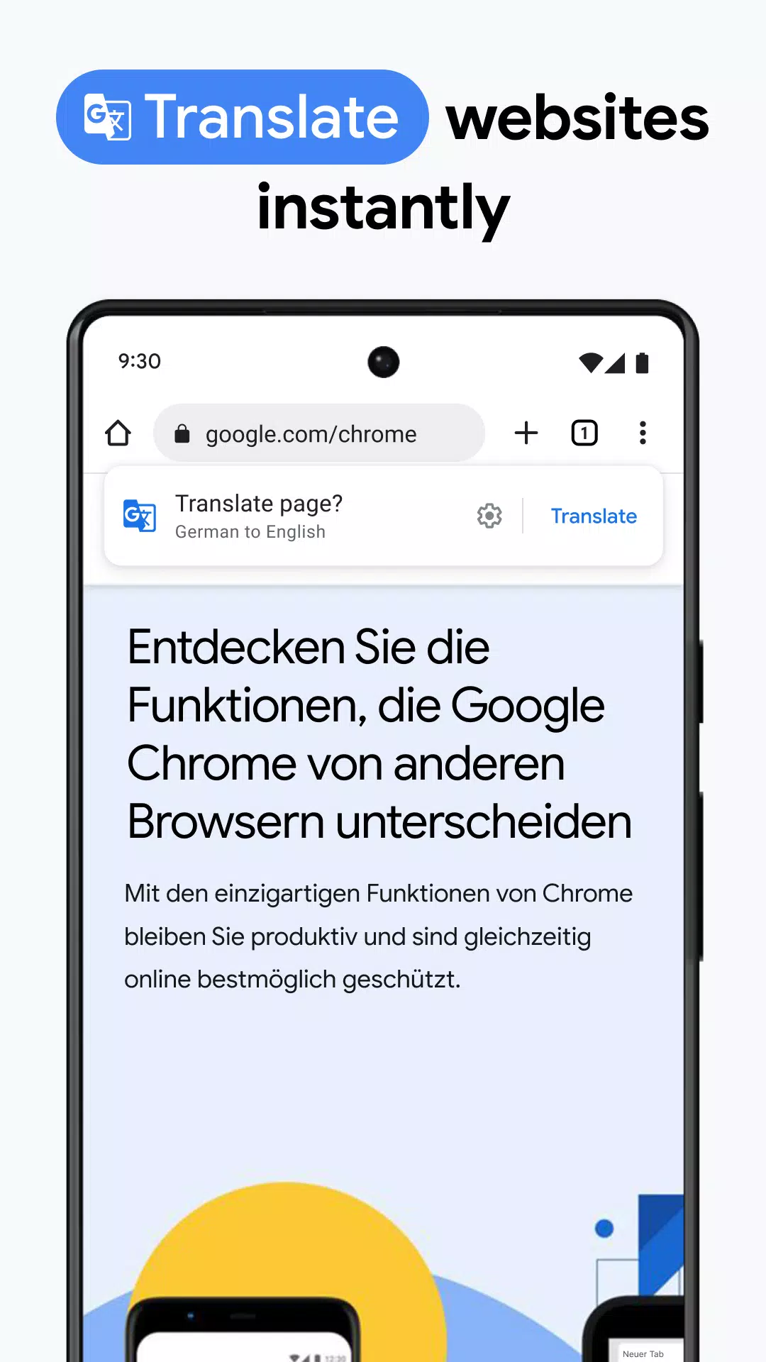 Chrome Beta ဖန်သားပြင်ဓာတ်ပုံ 3