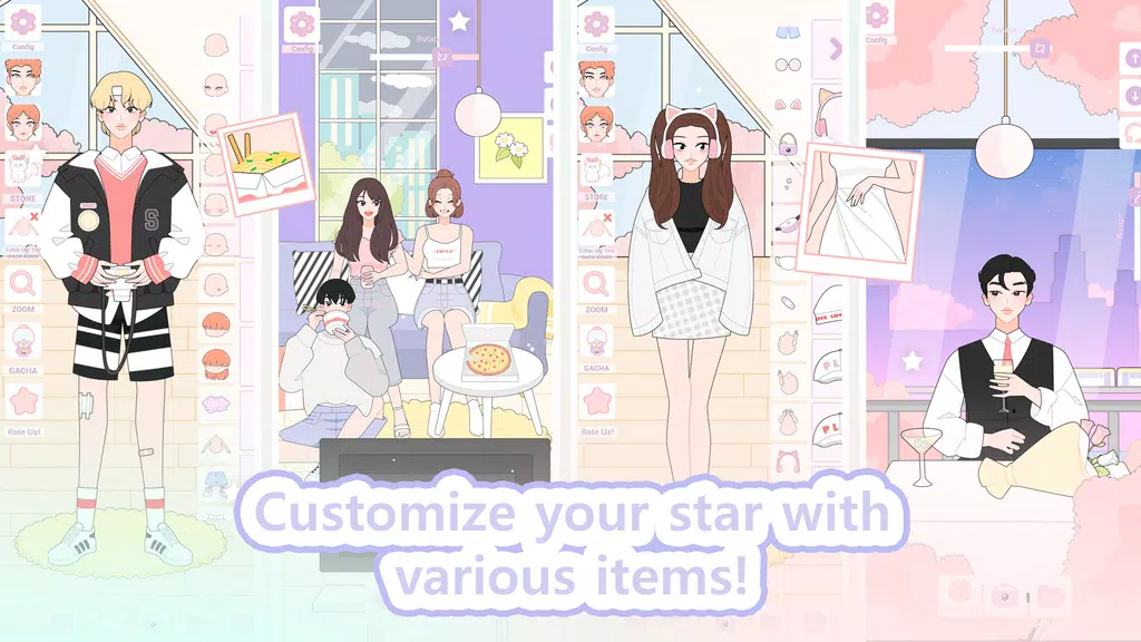 Shining Star Idol Dress Up Screenshot 4