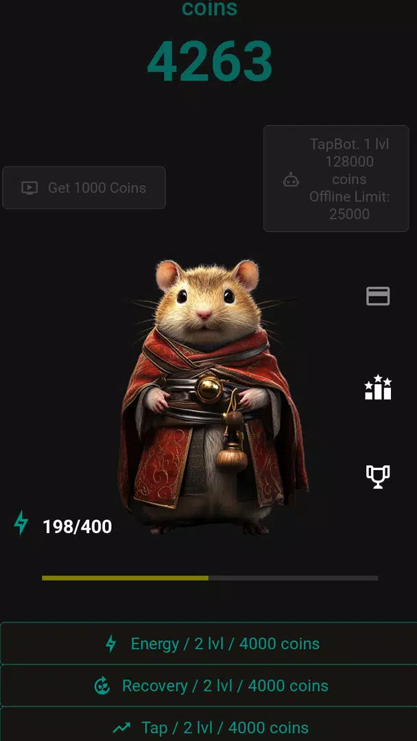 Hamster Coins captura de pantalla 